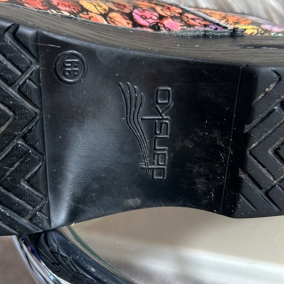 Dansko clogs multicolor size 39 euro - Picture 6 of 8